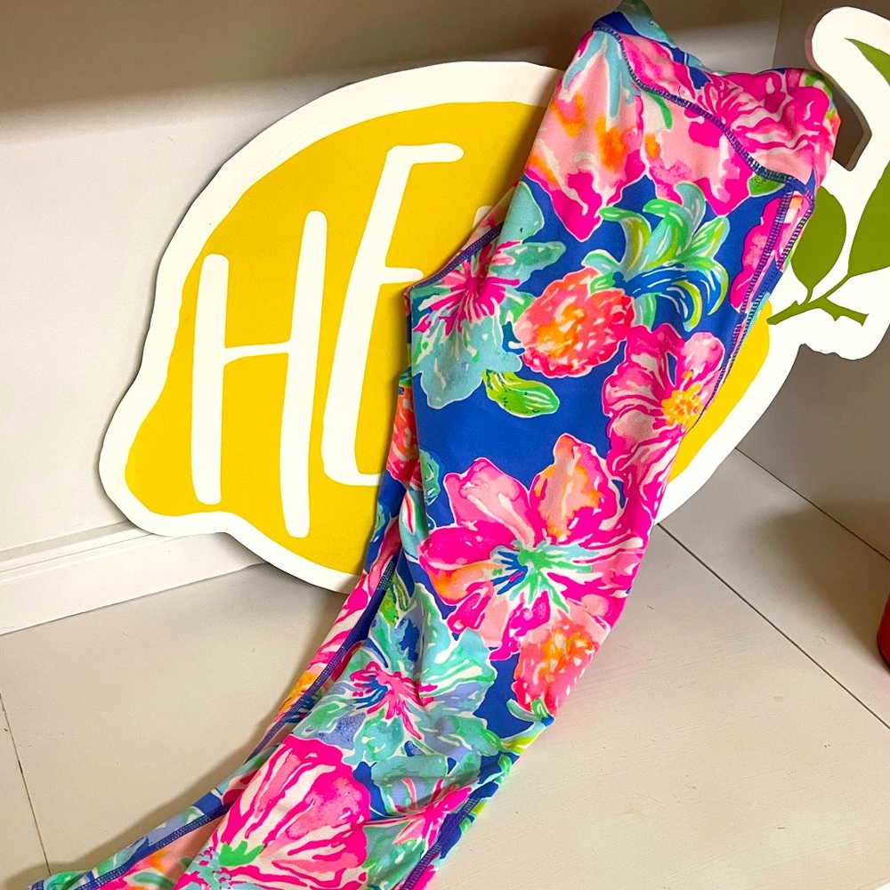 Lilly Pulitzer Leggings S Luxletic Jungle Utopia